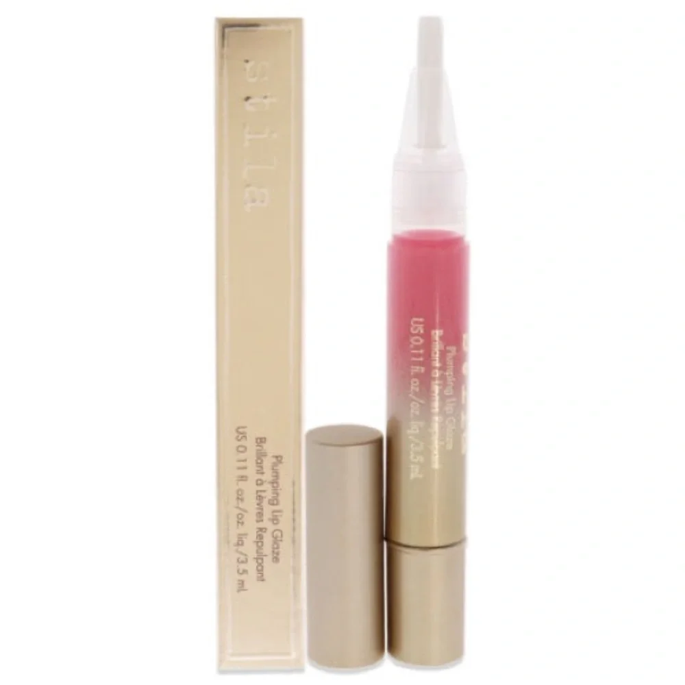Plumping Lip Glaze - Flora by Stila for Women - 0.11 oz Lip Gloss Women